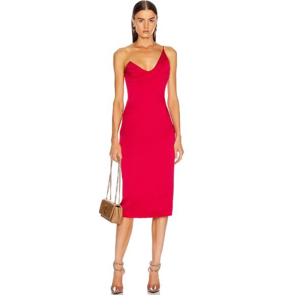 Cushnie Dresses & Skirts - Cushnie Sleeveless Pencil Dress Cerise Size 8 NWT